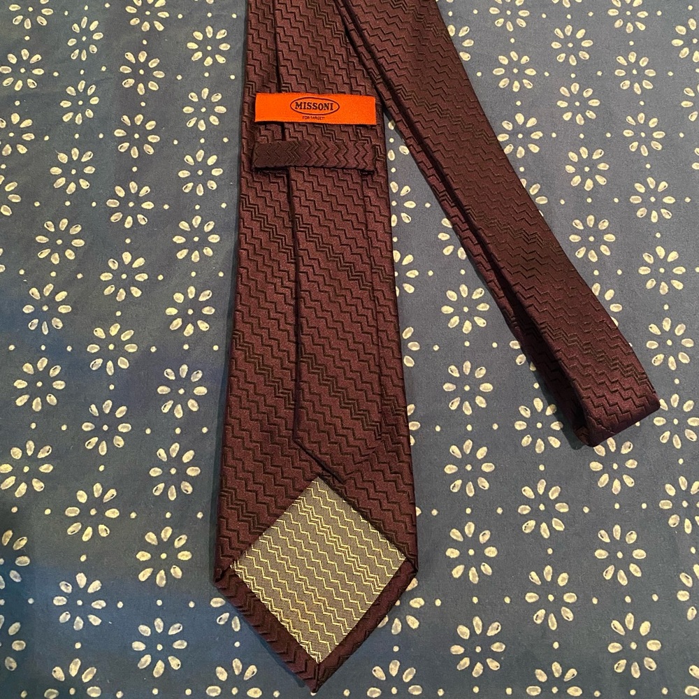 Mission for Target Zigzag Men’s Silk Tie